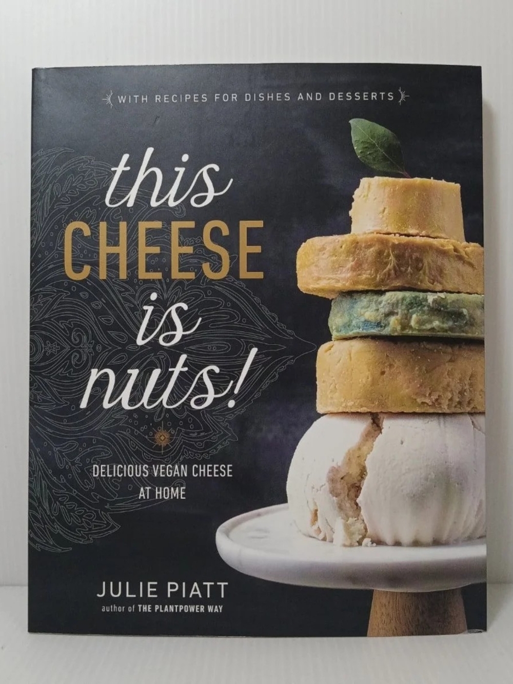 2 For $10 Julie Piatt This Cheese Is Nuts! Cookbook - Black Cover